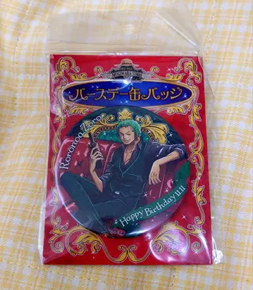 로로노아 조로 벌스데이 캔뱃지