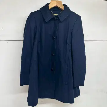 TED BAKER LONDON A라인 스텐카라 코트 S사이즈 네이비