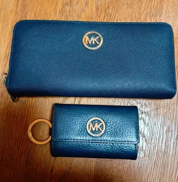 MICHAEL KORS 마이클코어스 장지갑 키케이스 세트 네이비