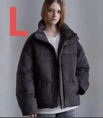 [ CLEL ] 볼륨 하이넥 숏 패딩 자켓