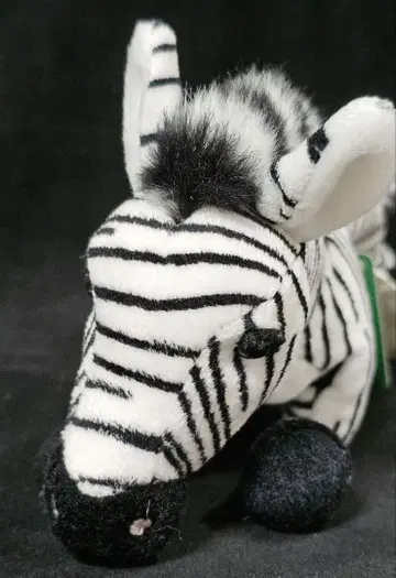 칼라라타 얼룩말 봉제 인형 동물 앉은 시리즈 리얼 ZEBRA