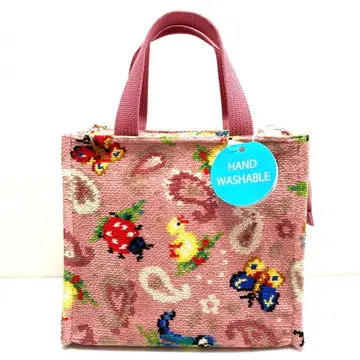 페이 하이 페이즐리 무늬 택 포함 스퀘어 백