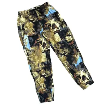 1 Urban Outfitters 나일론 이지 팬츠 종교화 올 패턴