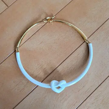 케이트 스페이드 하트 노트 초커