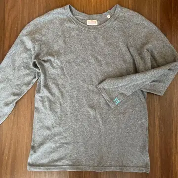 남성용 할리우드 런치마켓 긴팔 셔츠 그레이 사이즈 3