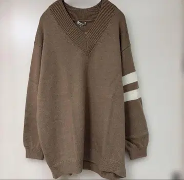 Deuxieme Classe 오버 사이즈 V/N 스웨터