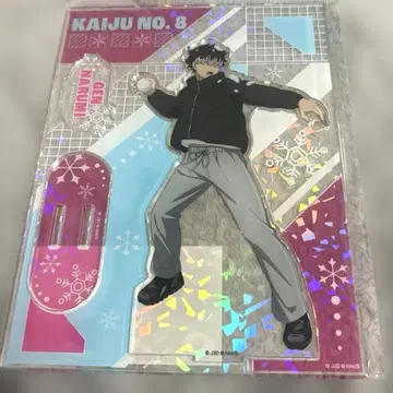 점프 페스타 TOHO 괴수 8호 나루미 겐 홀로그램 아크릴 스탠드 눈싸움