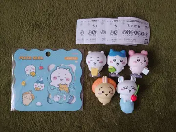 치이카와 (먼작귀) 늘어서 3&피스 씰 세트