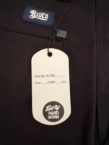 Bluco OL-062 워크 팬츠 Small 부루코