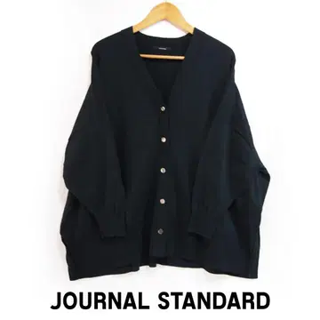 JOURNAL STANDARD 하이 트위스트 코튼 판초 가디건