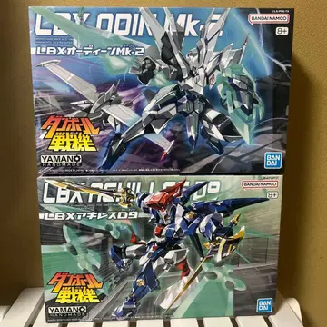 골판지 전기W 프라모델 LBX 아킬레스D9 오딘MK-2