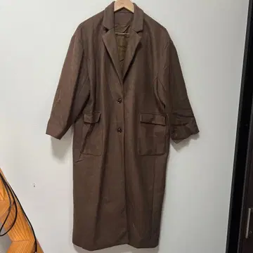 Emerald Motel 브라운 롱 코트