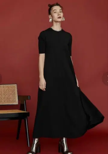 BACK OPEN TENT KNIT OP 언리드