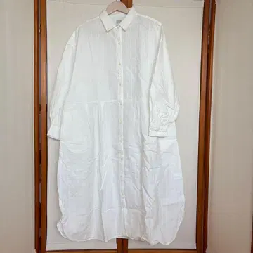 화이트 셔츠 원피스 긴팔