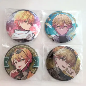 시쿠포니 미코토 캔 배지 4점 묶음 판매