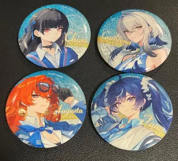 명조 로손 콜라보 캔뱃지 전 4종