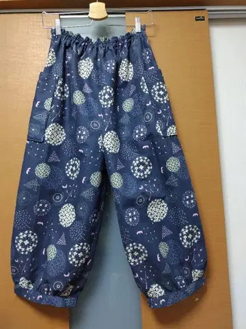 코듀로이 원단 호박 팬츠, 가을 겨울용, 핸드메이드