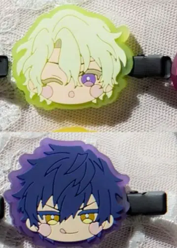 앞머리 클립 토모에 히요리 사자나미 쥰 EDEN 2개 세트