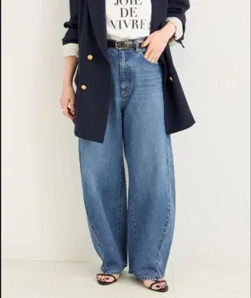 DU JOUR/BARREL BAGGY JEAN 사이즈 38