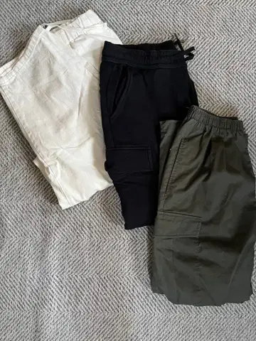 카고 팬츠 3종 세트