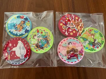 디즈니 자수 캔뱃지 2종 6개 세트