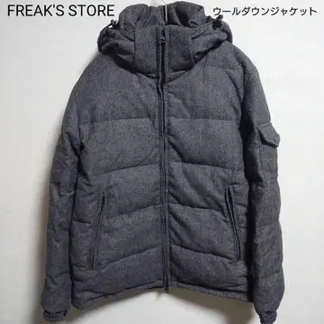 FREAK'S STORE 울 다운 자켓 그레이 S 사이즈