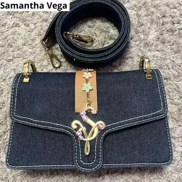 [ 새상품급 ] 사만사 베가 숄더백 데님