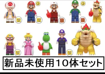 새상품 레고 호환 슈퍼 마리오 C 세트 미니 피규어 인형 세트