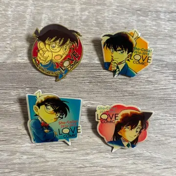 명탐정 코난 LOVE COMIC 핀 배지 세트