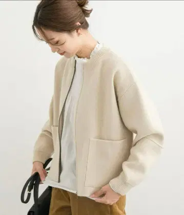 어반 리서치 도어스 니트 ZIP 블루종