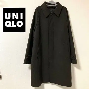 [ 미사용급 ] 유니클로 싱글 브레스 코트 올리브 사이즈 XL