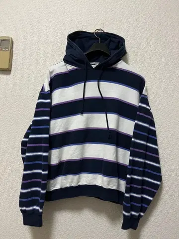 90s 이탈리아제 던힐 후드 맨투맨 /M 보더 빈티지