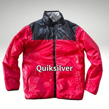 Quiksilver 다운 자켓 레드/블랙