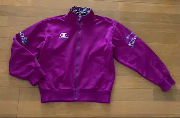 챔피온 빈티지 저리 자켓 M 마젠타 퍼플
