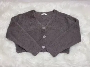 SNIDEL HOME 니트 가디건 그레이