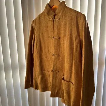 90s 랄프 로렌 차이나 자켓 린넨 빈티지