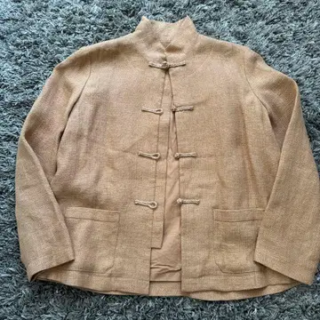 90s 랄프 로렌 차이나 자켓 린넨 빈티지