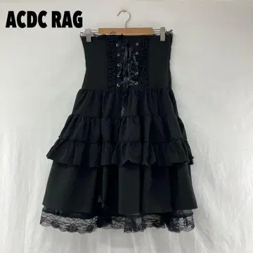 W0839S ACDC RAG 코르셋 스커트