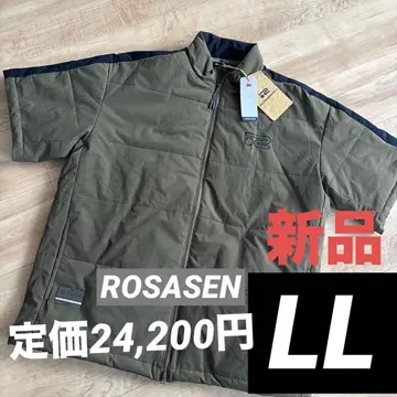 새상품 로서센 남성용 충전솜 아우터 소매 있음 풀 집업 아우터 LL