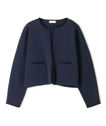 미사용 새상품 보르지 밀라노 리브 크루넥 가디건 네이비 졸업 입학식