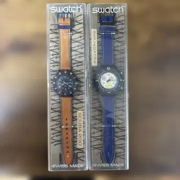 Swatch 2점