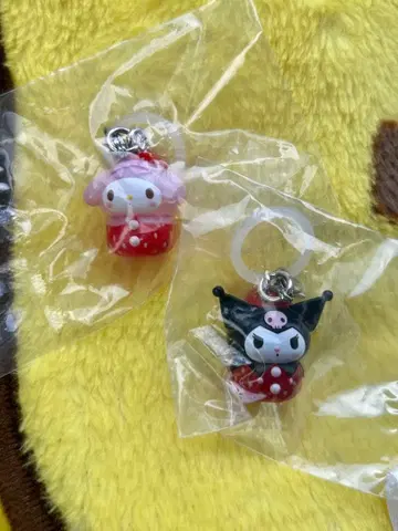 산리오 딸기 메지루시 액세서리 마이멜로디 쿠로미
