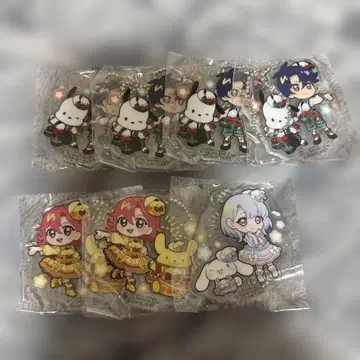 비밀의 아이프리 산리오 가챠 7개 세트
