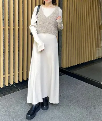 mystic 니트 롱 원피스 사이즈 1