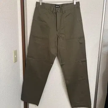 Schott 워크 팬츠 올리브