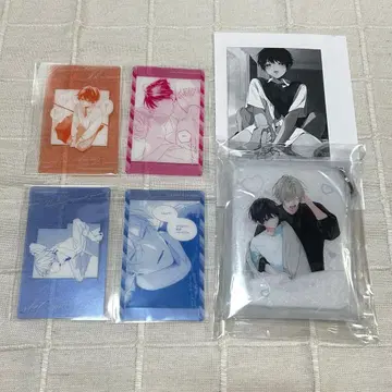 모모세 안 나카마데 아이시테 전 클리어 시트 카라비너 포함 클리어 케이스