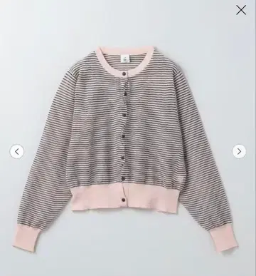 6 (ROKU) 시어 보더 가디건