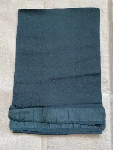 에리슈 오비 장식 천 크레이프 원단 우라하색 순수 실크