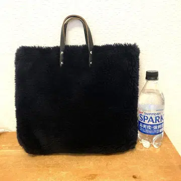 TEMBEA 텐베아 블랙 보아 토트백