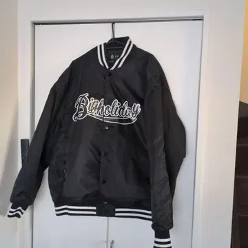 TMT 바시티 자켓 블랙